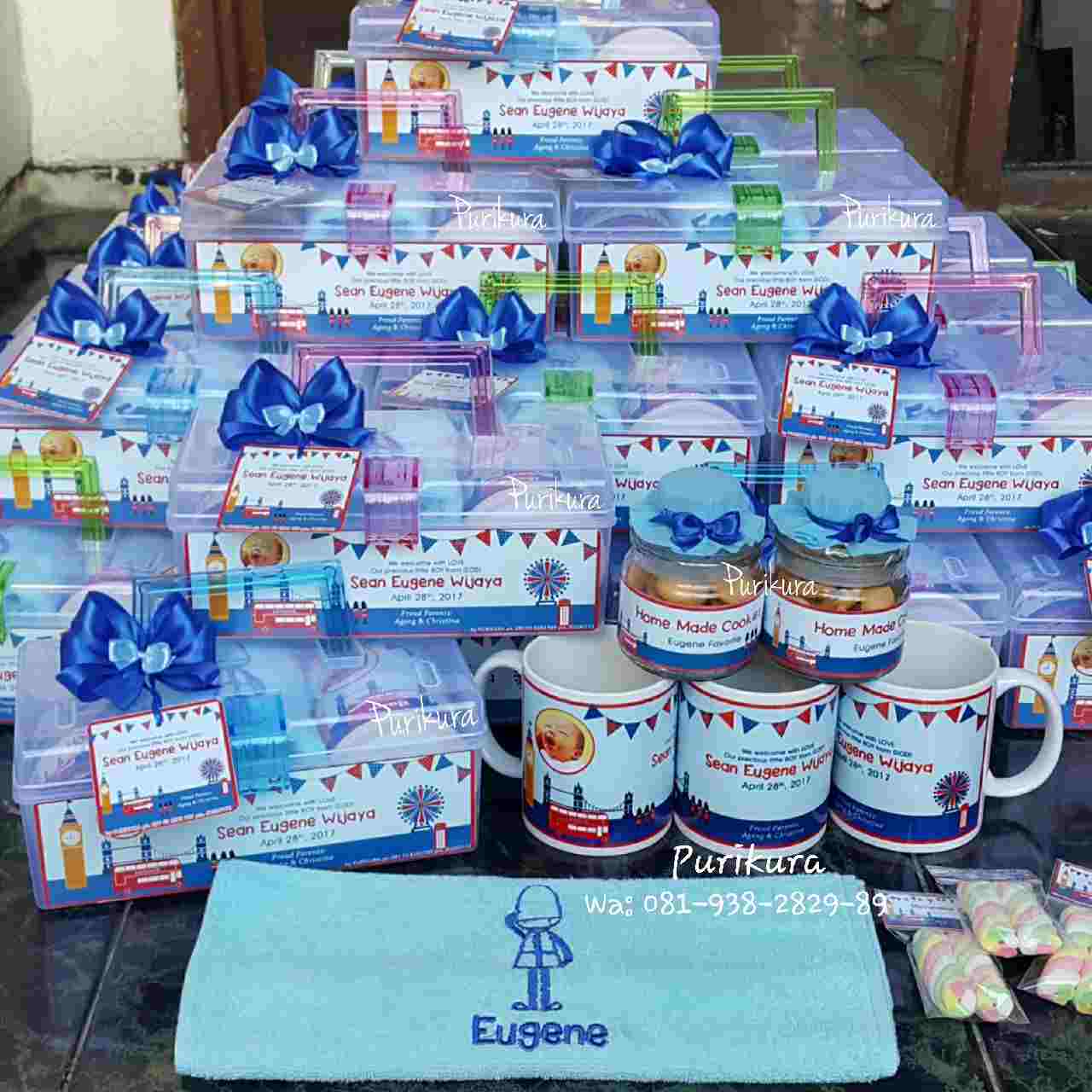 hamper baby souvenir one month