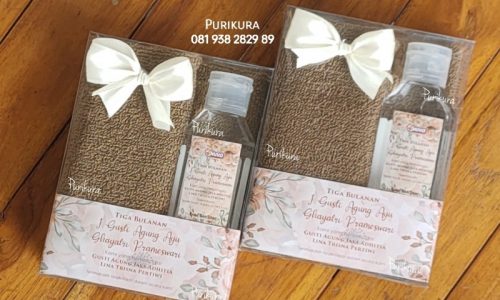 3 Tiga bulanan Hampers Manyek Surabaya Souvenir